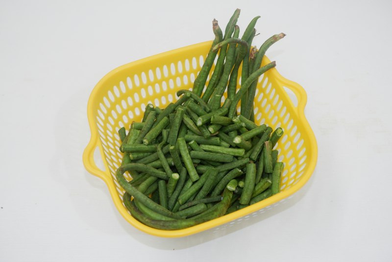 Buncis hijau segar