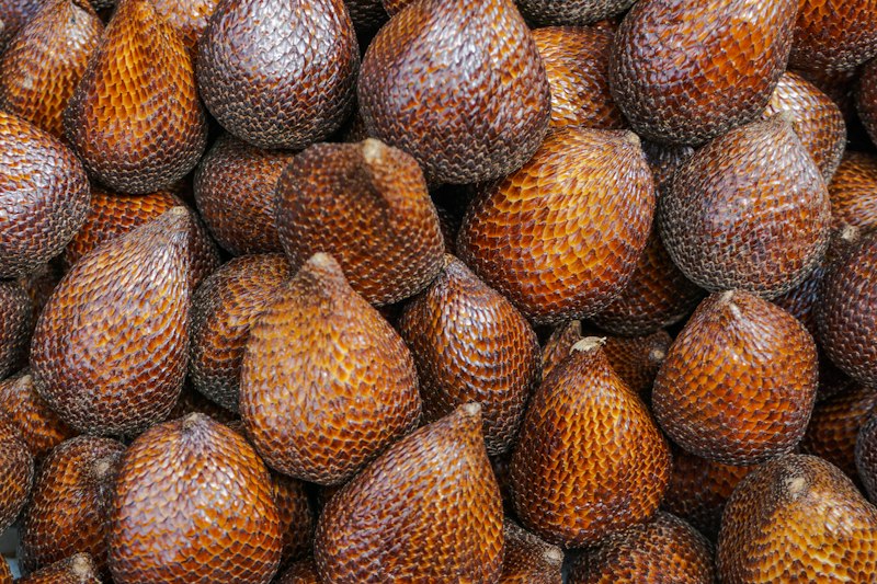 Salak kulit bersisik